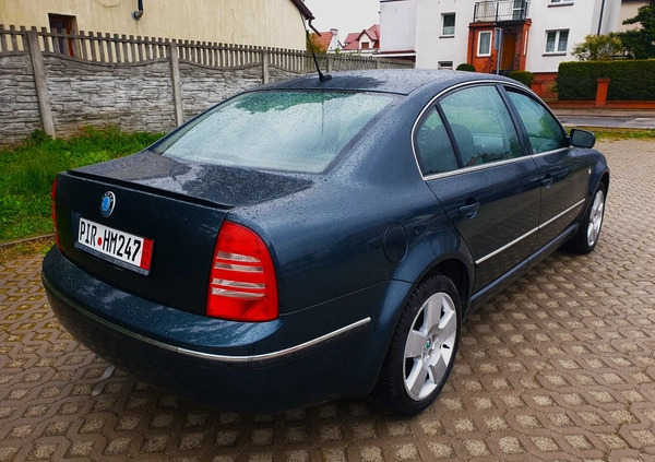 Skoda Superb cena 9899 przebieg: 235000, rok produkcji 2003 z Wołów małe 29